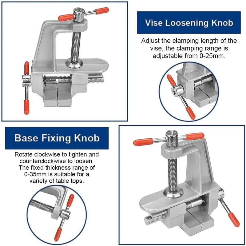 Light Duty Mini Table Clamp - Image 9
