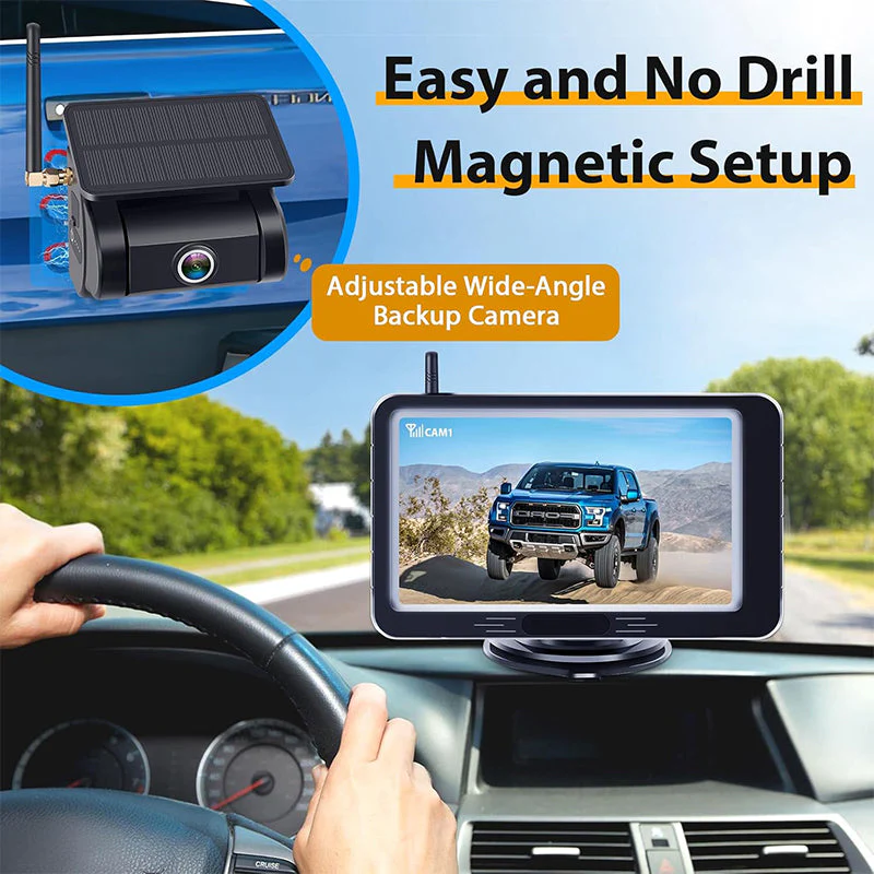 Magnetic Solar Wireless Backup Camera - Image 6
