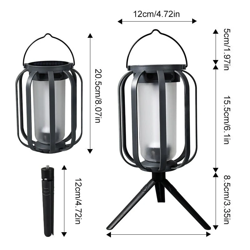 Solar lantern outdoor light with 4 Modes - Image 14