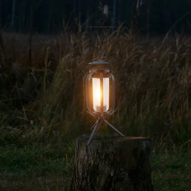 Solar lantern outdoor light with 4 Modes - Image 8